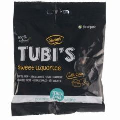 Buy TERRASANA COCOA TUBI'S SWEET LICORICE 80 g By 2,14€