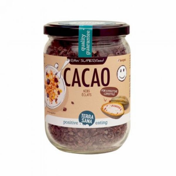 RAUWE CACAOchips 230 g - TERRASANA