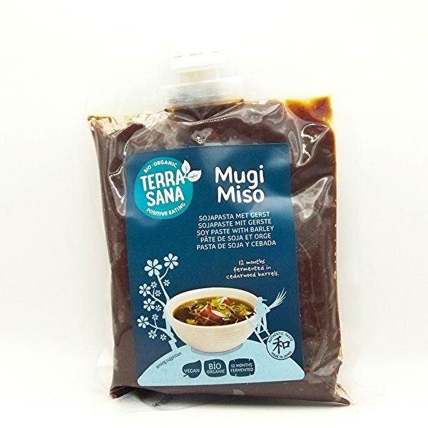 Mugi miso i påse med lock 345 g - TERRASANA Img 2