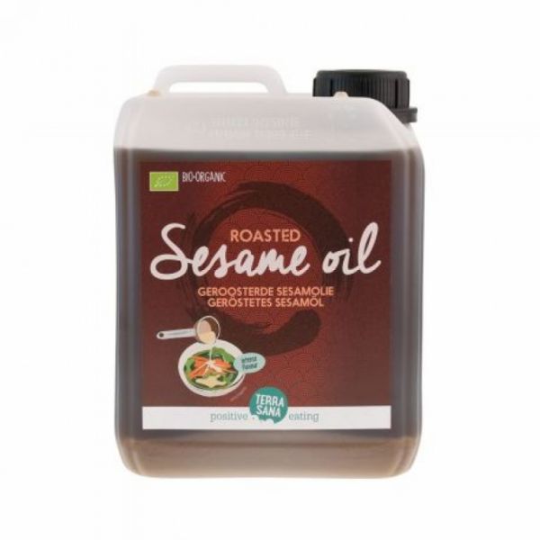 TOASTED SESAME OIL 2.5 l - TERRASANA