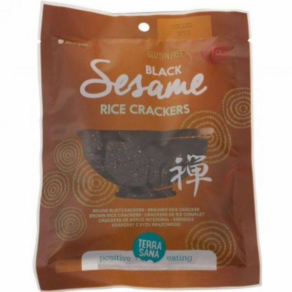 RICE CRACKER MIT SCHWARZEM SESAM INTEGRIERTE REISCRACKER