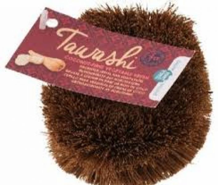 TAWASHI COCONUT FIBER VEGETABLE BRUSH 1