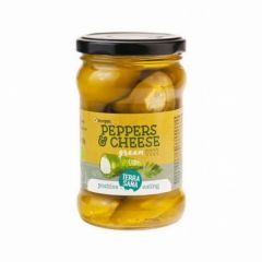 Buy TERRASANA GREEN PEPPERS STUFFED WITH CHEESE CREAM 270 G By 5,46€