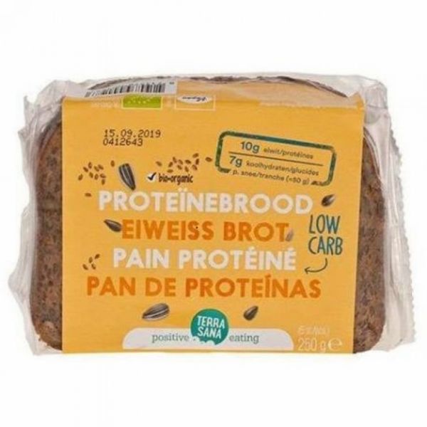 PAIN PROTÉINÉ 250 G - TERRASANA