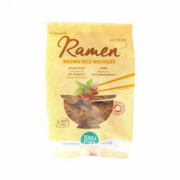 BRUINE RIJST RAMEN 280G - TERRASANA