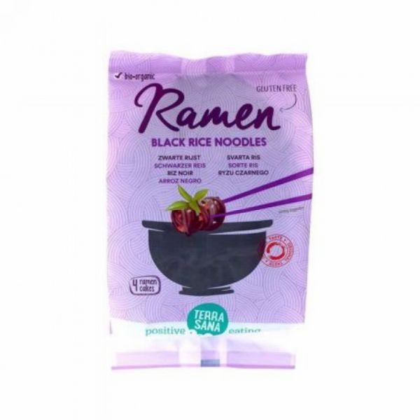 ZWARTE RIJST RAMEN 280G - TERRASANA