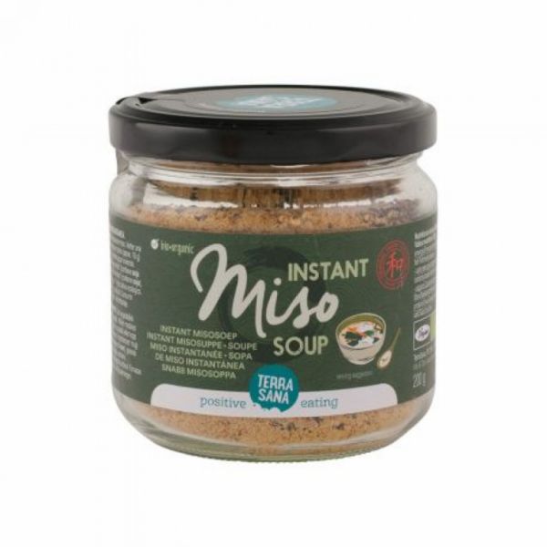 INSTANT MISO SOEP (IN GLAZEN POT) 130g - TERRASANA