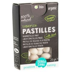 Comprar TERRASANA PASTILLAS DE REGALIZ CON MENTA 25 g Por 2,64€