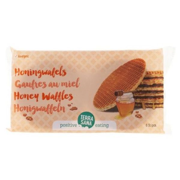 Honingwafels 175 g - TERRASANA