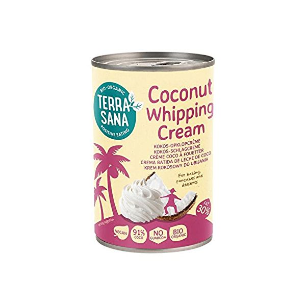 Coconut Milk Whipped Cream 400 ml - TERRASANA