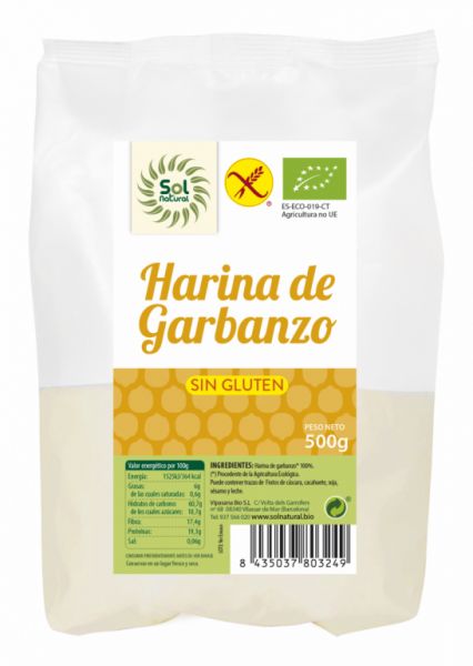 FARINA DI CECI BIO SENZA GLUTINE 500 g