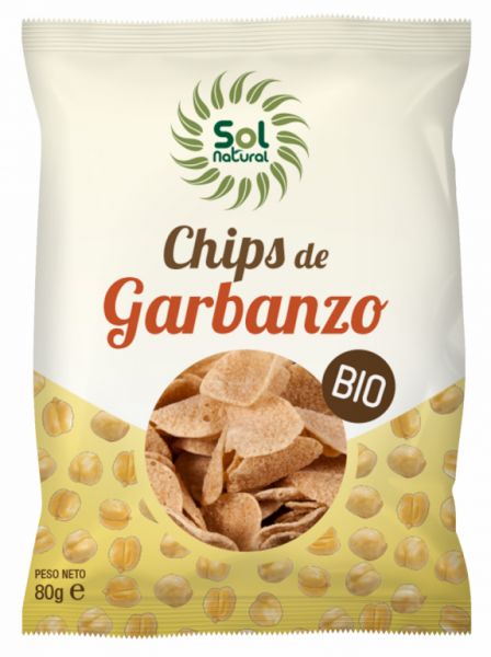 CHIPS DE GRÃO-DE-BICO ORGÂNICOS 80 g