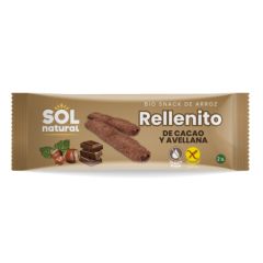 Buy Sol Natural ORGANIC CHOCO AND HAZELNUT FILLING WITHOUT GLUTEN 25 g By 0,99€