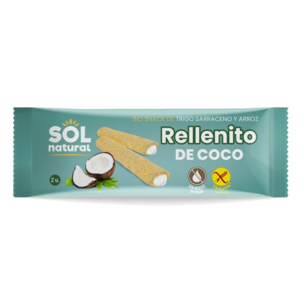 BIO GLUTEN FREE COCONUT FILLING 25 g - Sol Natural