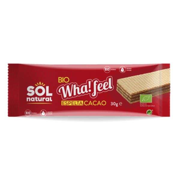 WHA FEEL SNACK ÉPEAUTRE ET CACAO BIO 30 g