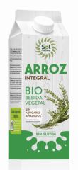 Comprar Sol Natural BEBIDA DE ARROZ INTEGRAL BIO SEM AÇÚCAR BIO 1 L Por 1,99€