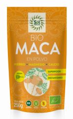 Kopen Sol Natural BIOLOGISCH MACA-POEDER 250 g Door 8,95€