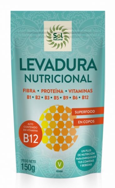 LEVADURA NUTRICIONAL CON VITAMINA B-12 150 g