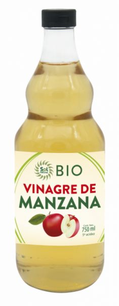 VINAGRE DE MAÇÃ ORGÂNICO 750 ml - Sol Natural