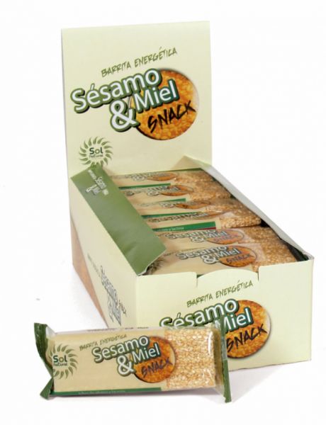 BARRETES DE SESAM & MEL 50 g - Sol Natural