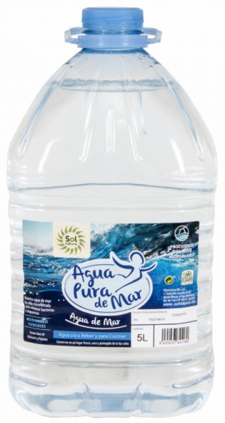 BOTTIGLIA ACQUA DI MARE 5 L - Sol Natural