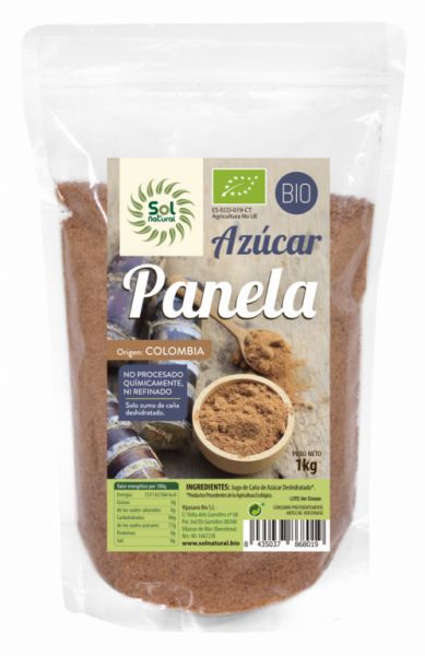 BIO FAMILY PANELA ZUCCHERO 1 Kg - Sol Natural