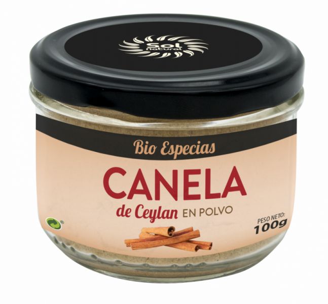 CANELA DE CEILÃO ORGÂNICA EM PÓ 100 g