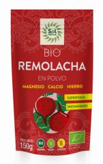 Comprare Sol Natural BARBABIETOLA ROSSA BIO IN POLVERE 150 g Di 5,65€