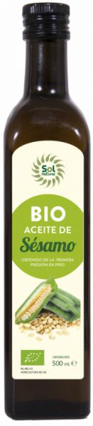 ÓLEO DE GERGELIM ORGÂNICO 500 ml - Sol Natural