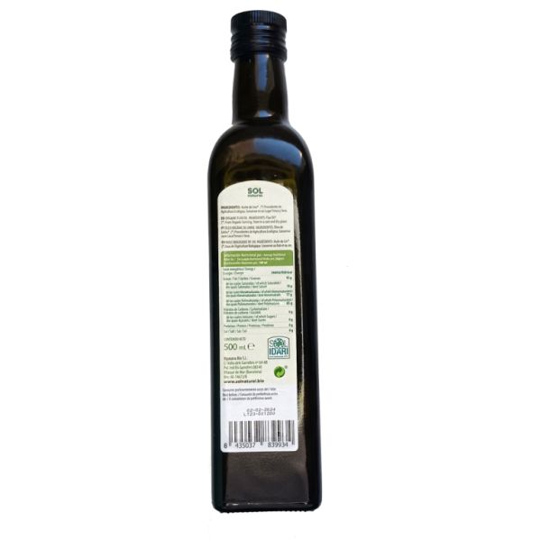 OLIO DI LINO BIOLOGICO 500 ml - Sol Natural Img 2