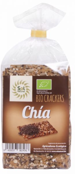 CRACKER AMB LLAVORS DE CHIA BIO 200 g