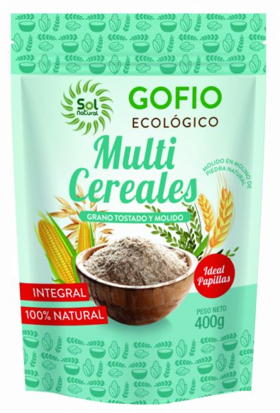 BIO INTEGRAL MULTICEREAL GOFIO 400 g - Sol Natural