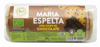 Comprar Sol Natural CHIPS DE CHOCOLATE DE ESPELTA MARIAS BIO 200 g Por 3,15€