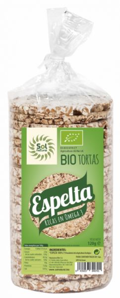 BIO DINKELKUCHEN EXTRA FEIN 120 g - Sol Natural