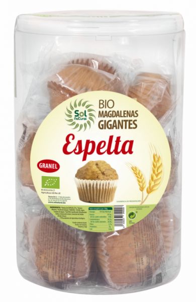 BIO DINKEL CUPCAKES 15/St - Sol Natural