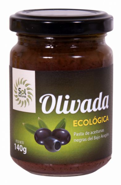 OLIVADA NEGRA BAJO ARAGON BIO 140 g - Sol Natural