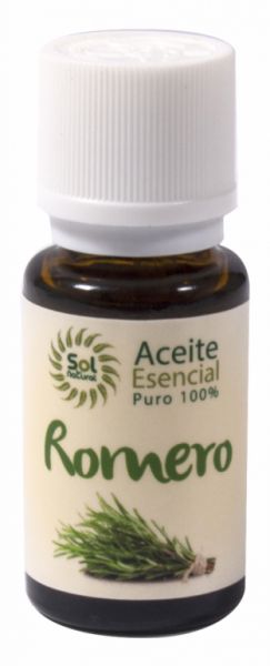 Olio essenziale di rosmarino 15 ml - Sol Natural