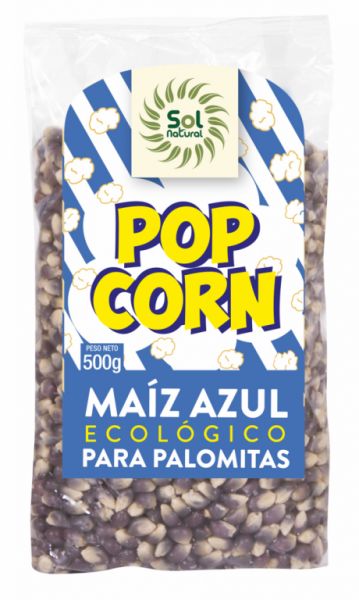 BLAUER MAIS FÜR BIO-POPCORN 500 g - Sol Natural