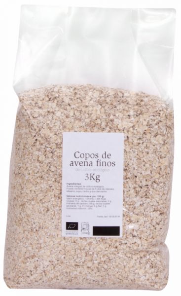 BIO FEINE HAFERFLOCKEN 3 kg - Sol Natural