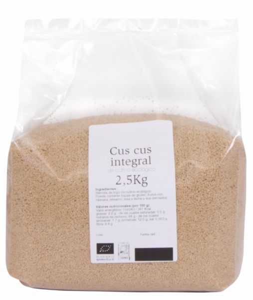 COUS COUS INTEGRAAL BIOLOGISCH 2,5 kg