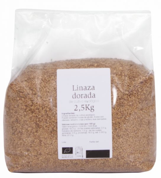 BIO GOLDENE LEINSAMEN 2,5 kg - Sol Natural