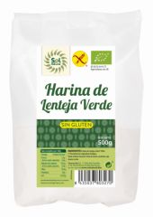 Buy Sol Natural BIO GLUTEN FREE GREEN LENTIL FLOUR 500 g By 3,88€