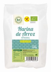 Comprar Sol Natural FARINA D'ARRÒS INTEGRAL SENSE GLUTEN BIO 500 g Per 4,05€