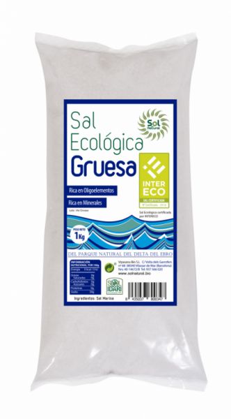 DELTA DEL EBRO ORGANISKT GROV SALT 1 Kg