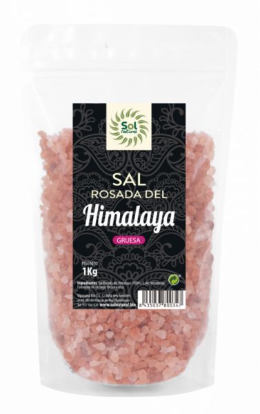 COARSE PINK SALT OF THE HIMALAYA 1 Kg