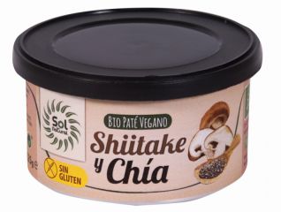 Comprar Sol Natural BIO SHIITAKE E CHIA PATÊ 125g Por 3,10€