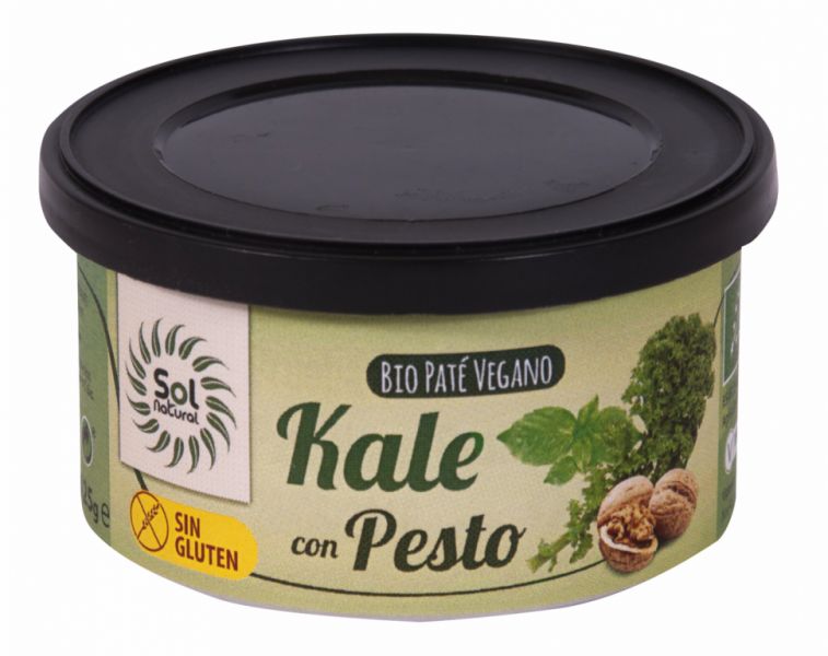 PATE DE KALE AU PESTO BIO 125 g - Sol Natural