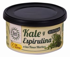 Comprar Sol Natural PATÉ DE COUVE/SPIRULINA ERVAS FINAS BIO 125 g Por 2,75€