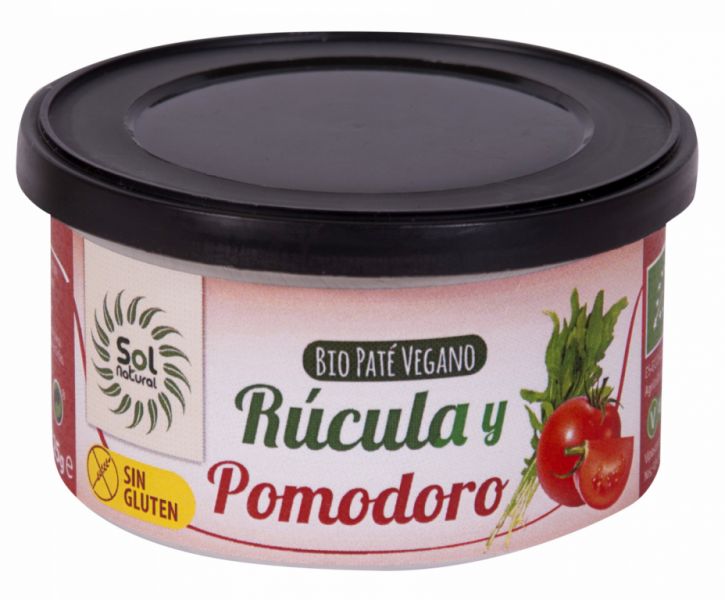 EKOLOGISK PATE RUCULA OCH POMODORO 125 g