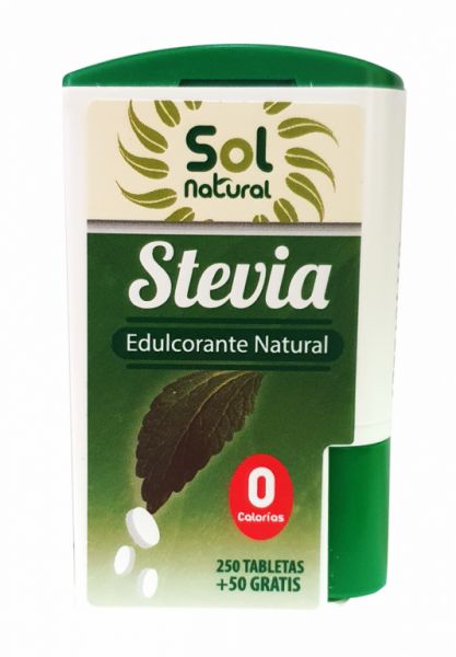 STEVIA EN TABLETAS 300 Tab. - Sol Natural